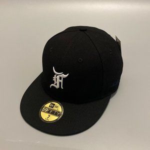 NEW Fear of God FOG New Era Fitted Cap Hat SIZE 7 7/18